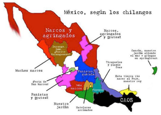 A surprisingly accurate map of how my fellow chilangos feel.